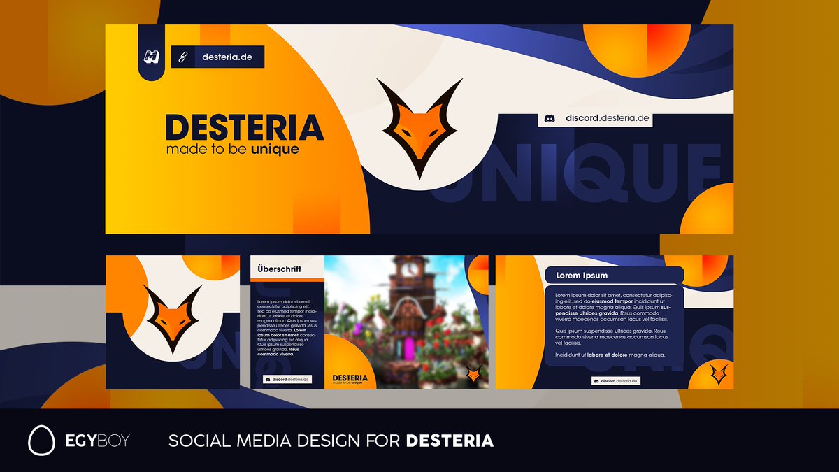 🐺Social Media Design x @DesteriaDE