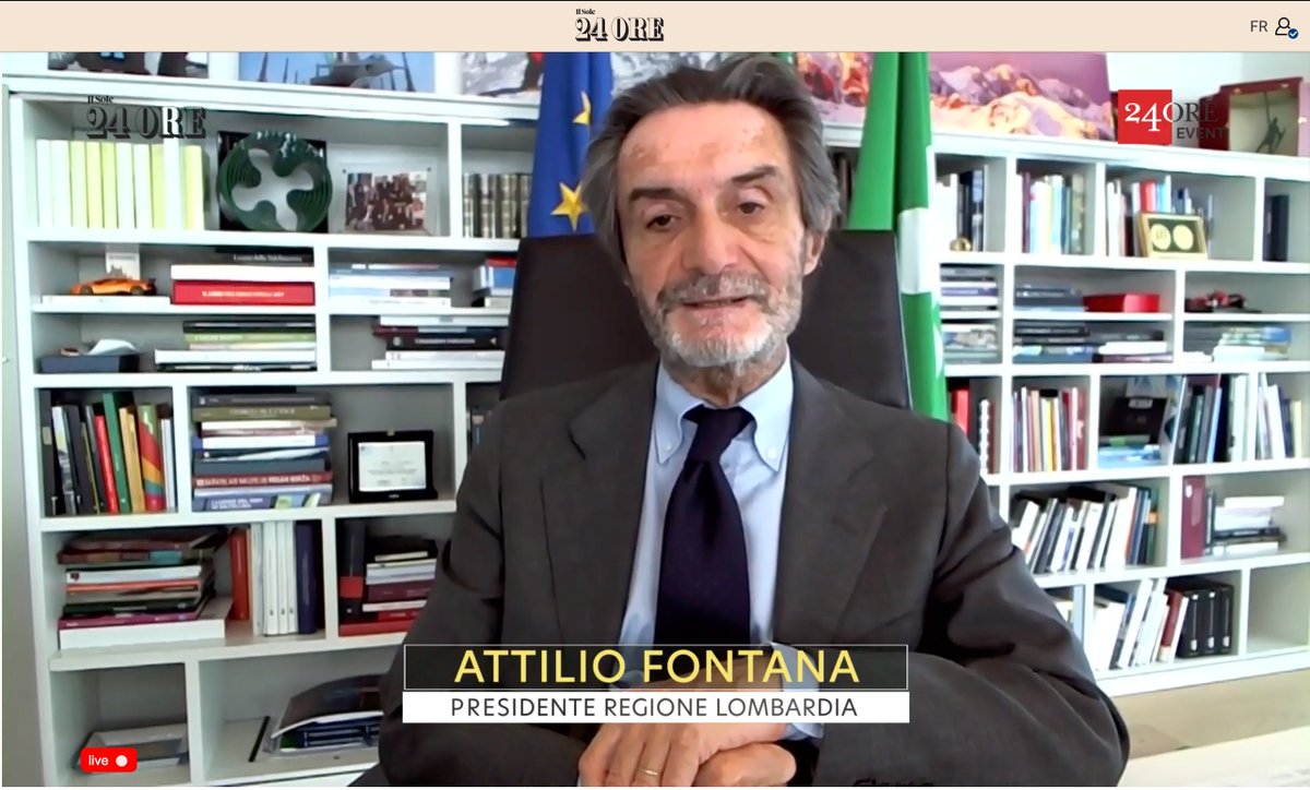 Attilio Fontana Presidente della <a href="/RegLombardia/">Regione Lombardia</a> 

"Estendere più possibile le sperimentazioni per rendere sempre più facilmente utilizzabili queste energie alternative"

Verso lo #SviluppoSostenibile #Idrogeno #HydrogenValley