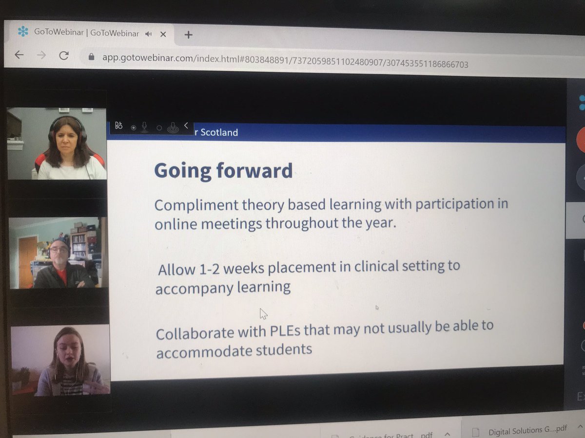 DarrieLorna's tweet photo. #dNMAHP #NearMe Great analogy ๐from Sarah Young - student on LD placement. a โhybrid beastโ for student placements going forward - fab insights on limitations and benefits of digital placement for students #blendedlearning #facetoface #digitalplacement ๐๐๐๐๐๐ https://t.co/dtnie07nnU