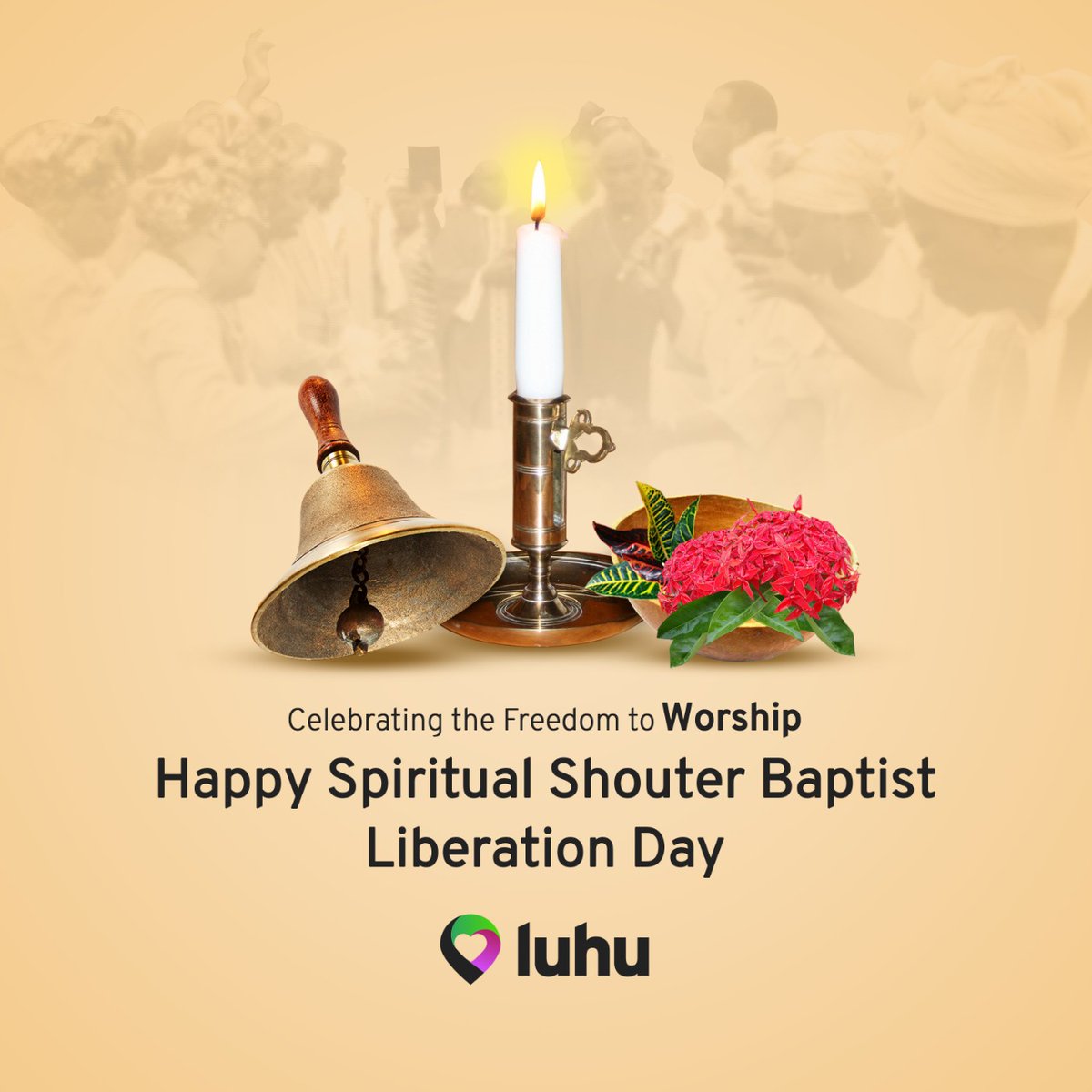 luhu_app's tweet photo. Apart but Together...💚
We celebrate with our community the freedom to worship. 🙏
Happy Spiritual Shouter Baptist Liberation Day T&amp;T! 
#LUHU
#LetUsHelpU
#ShouterBaptistDay https://t.co/v7zfHeFcea