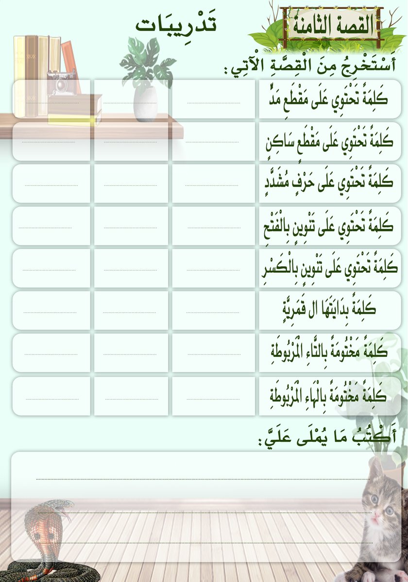 Knights12341's tweet photo. المرحلة الثامنة ( القصة الثامنة)
من برنامج التميز إتقان ( 2 )
تم اختيار القصص بعانية لتخدم
المهارات الأساسية في القراءة والكتابة
#الصف_الأول_الابتدائي 
#الصف_الأول 
#خبرات_تربوية_لمعلمي_الصف_الأول 
#صف_الفرسان https://t.co/QwL9XkmngZ