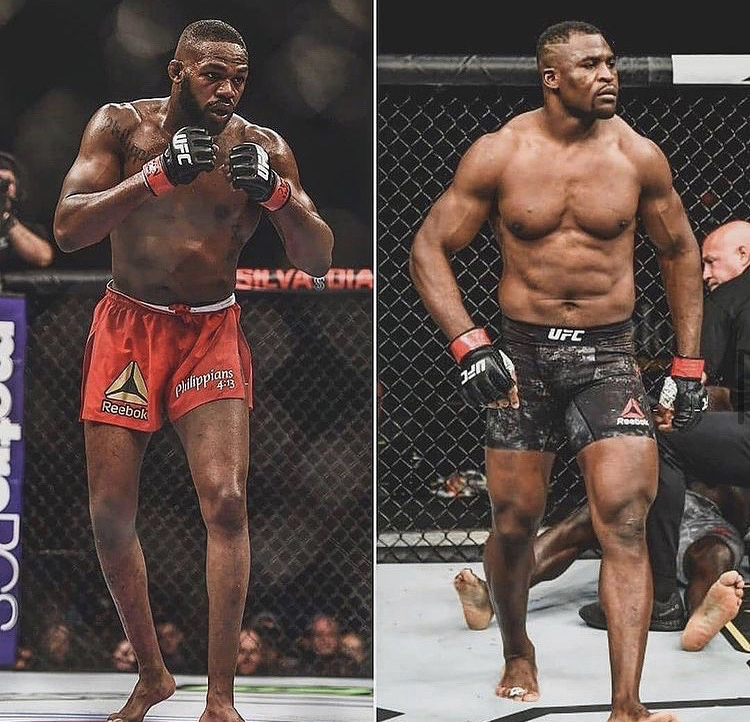 Jon Jones sends a daunting message to UFC heavyweight champion Francis Ngannou