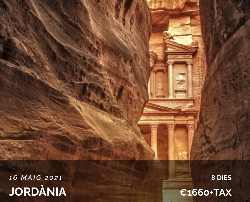 viatjalia's tweet photo. Un viatge que mai podràs oblidar... 
#viatjaliadestins #viatgesengrup #Jordania #viatjalia https://t.co/WTeyWoIrVL
