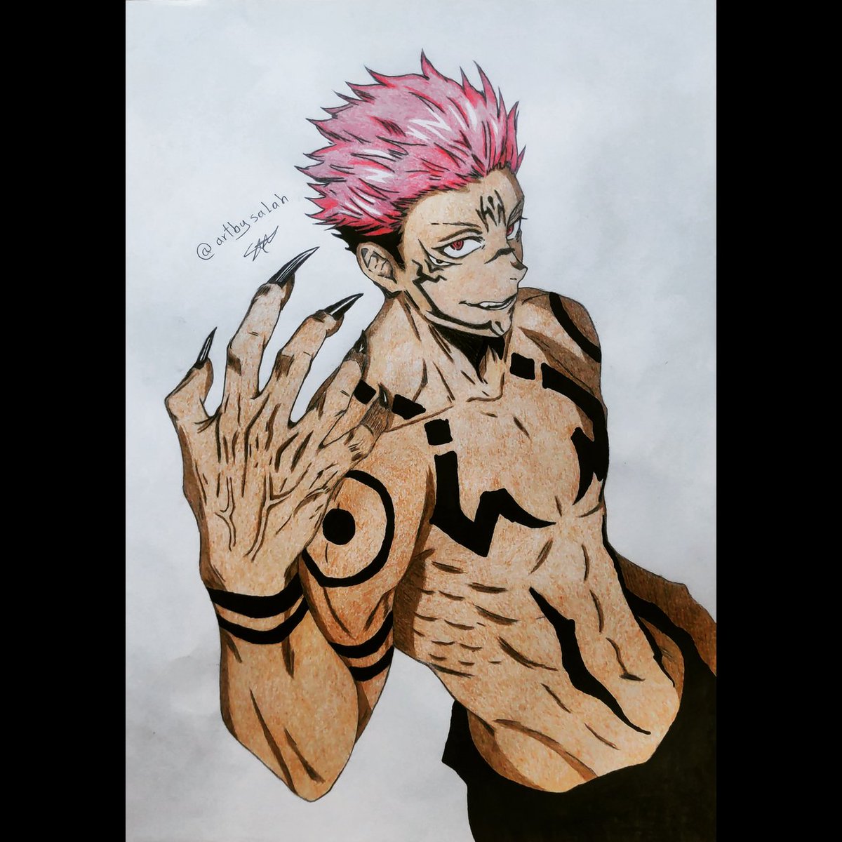 artbysalah's tweet photo. New Drawing..  From anime jujutsu kaisen Yasuna and it took me over 15 hrs to finish i hope you like it

#anime #animeart #animesketch #animesketches #sketchart #animedrawing #animedraw #animedrawings #animefanart #sketchanime #artofinstagram #art #drawings #drawing https://t.co/mXkuIkKehD