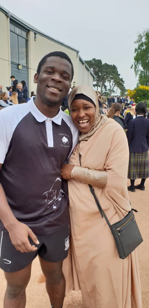 AishaYesufu's tweet photo. My son is 22 years old!
Omo! I don old ooooh!
#AmirIs22 https://t.co/dORmsZcLjk
