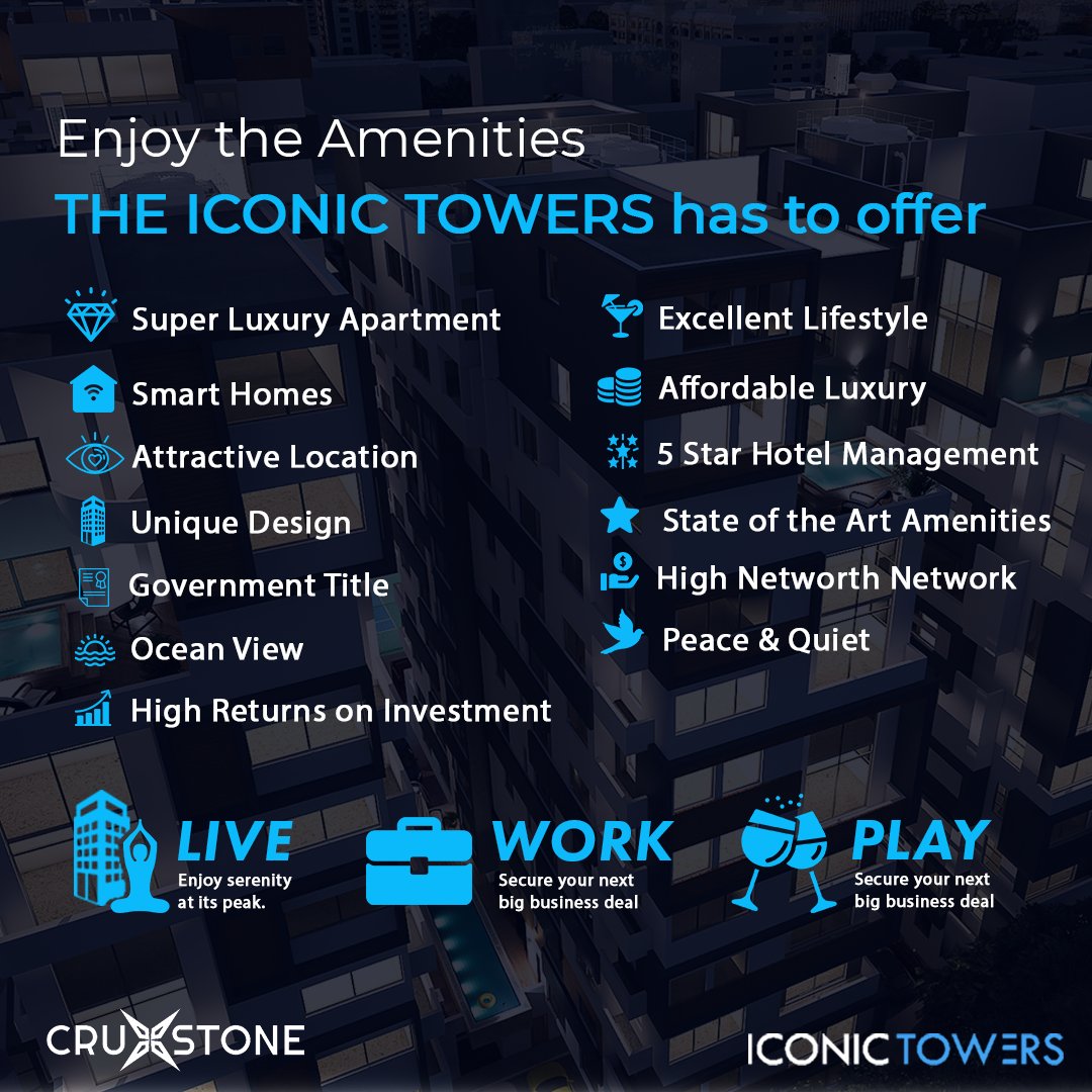 CruxstoneDev's tweet photo. Luxury is redefined with the Iconic Towers penthouse, spanning a total size of 440 Square Meters, the skyline smart home apartment is designed and furnished to give comfort and style.

If you've got a taste for opulence, call 
+2349070045555,+2349070049999 https://t.co/BmhsPyQPQ8