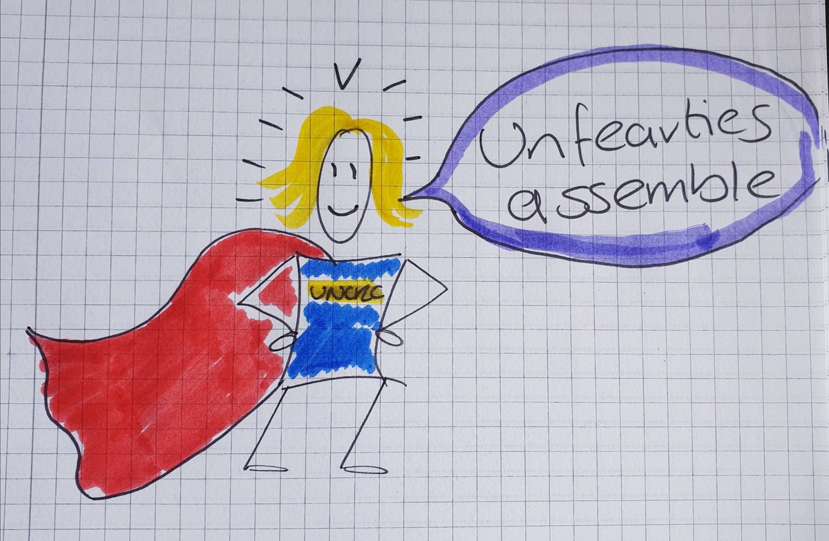 ceri_hunter's tweet photo. @Creative_Voices @inde_for_inde @marionacldsc @cathymac59 @Clare_MacG Thank you to all of the speakers today. #UnfeartiesAssemble #ChildrenCLD #YearofChildhood2021 https://t.co/G6Z1HTJ6sk