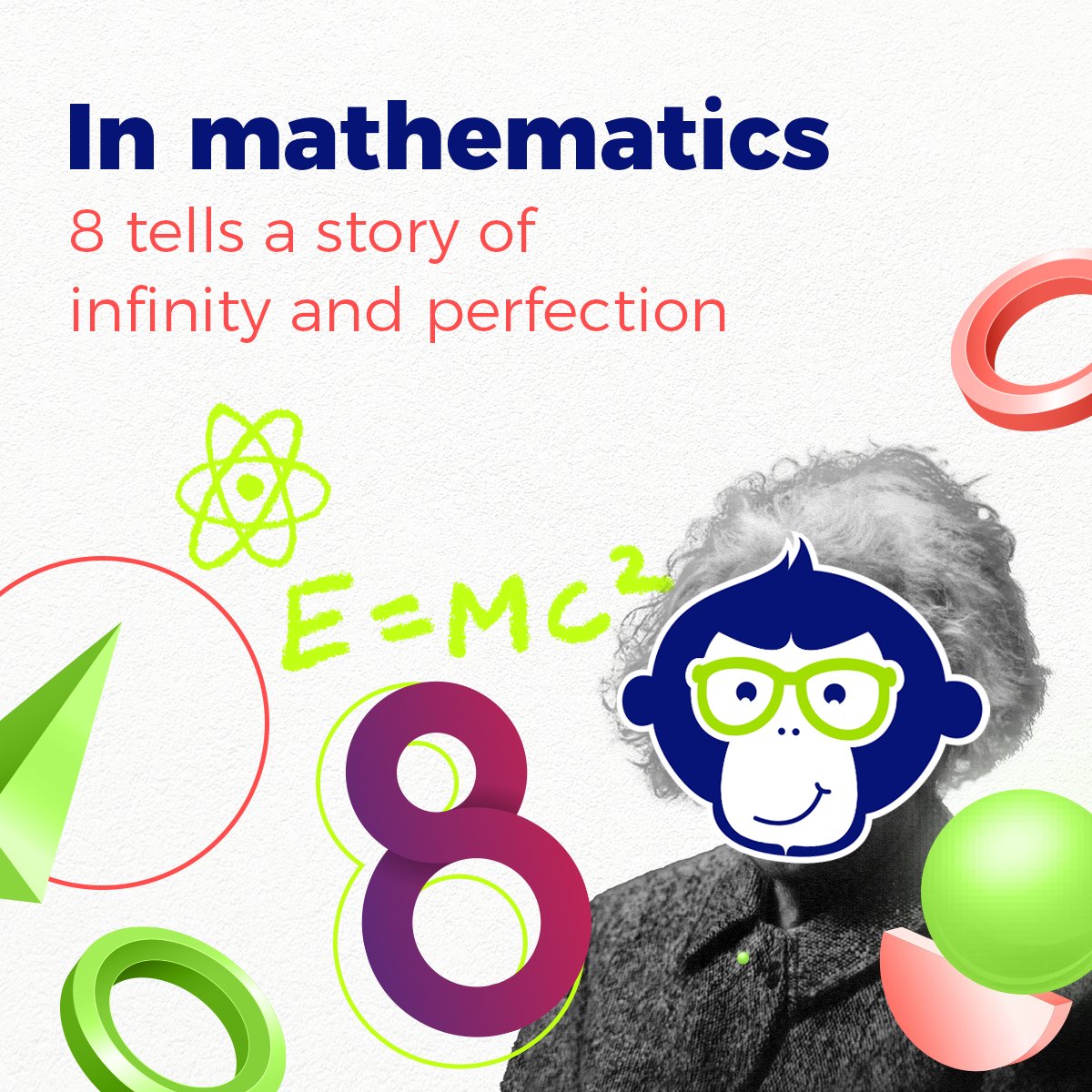 Chimpandzinc's tweet photo. Is it odd that even in the world famous Fibonacci series, 8 seems to have found a home? We wonder where else will 8 pop up 🤔 Stay tuned.

#Chimpandzinc #staytuned #maths #infinity #symbol #8fact #comingsoon #excited #staytunedformore #mathematicians #facts #revealsoon #adagency https://t.co/hx2DS07nJ6