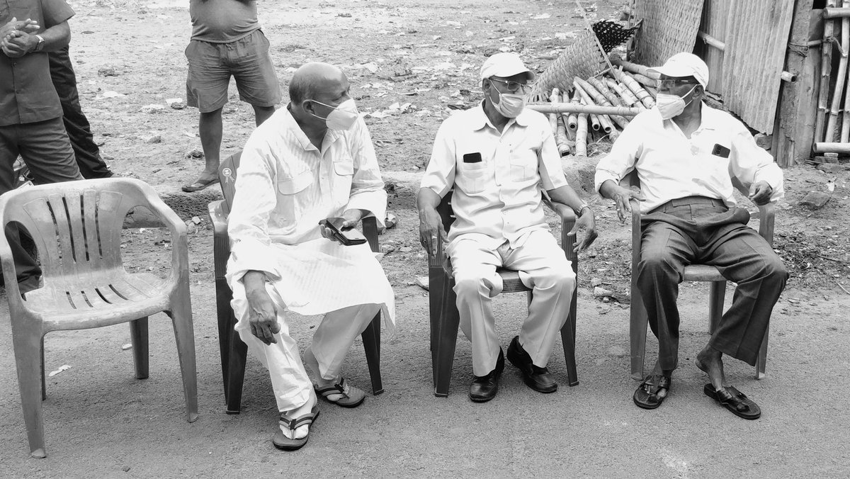 amar_satpathy's tweet photo. Today in the afternoon I lost my brother Hara Prasad Satpathy. He was the eldest among the 4 brothers. The picture tells you the story 'The fourth chair shall remain vacant forever'. #RIP https://t.co/460KCQX7yv