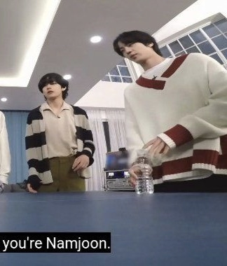 onlyangel_tae's tweet photo. Iconic lines in Run BTS; a thread https://t.co/vvgZSyzYHo
