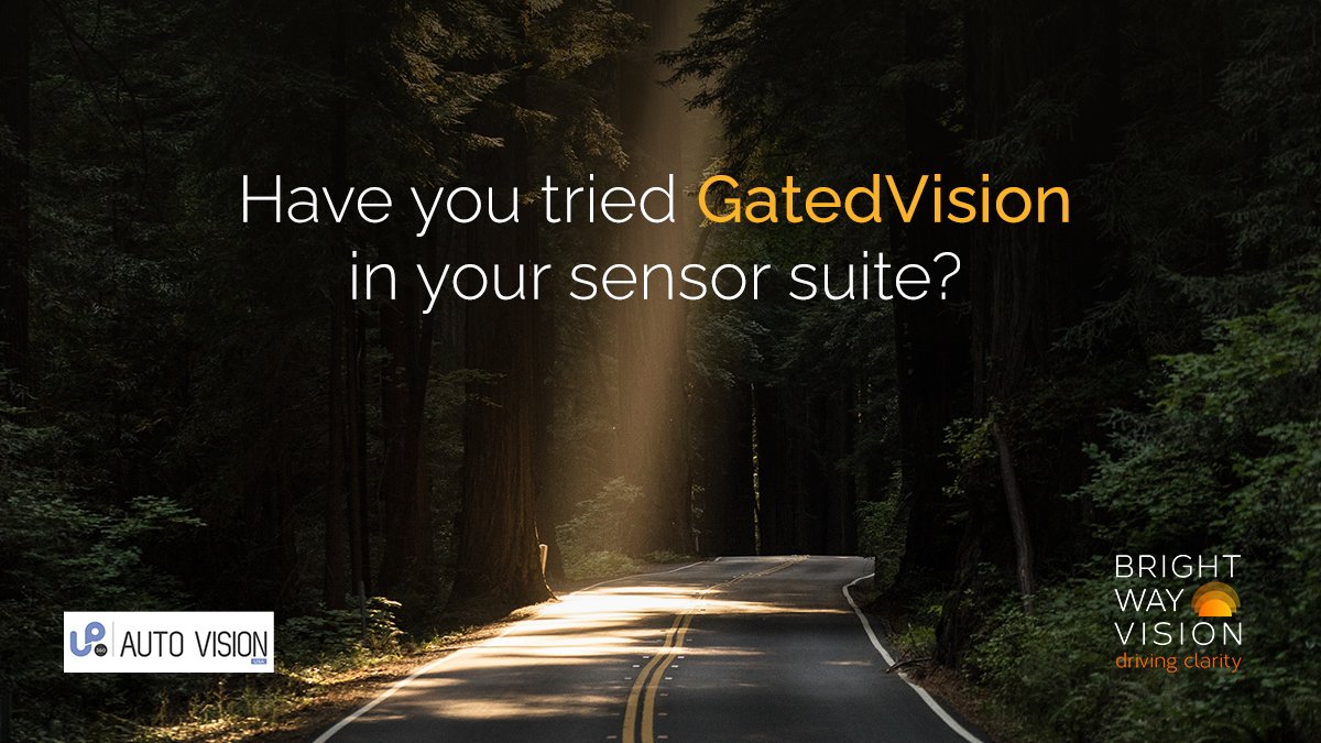 BrightwayVision's tweet photo. Gain free access to AutoVisionUSA as our guest, and hear Eyal discuss how GatedVision plays a pivotal role in 24/7 autonomy, today at 10:00 EST/ 17:00 Israel.
https://t.co/42V91PW43h

#GatedVision #GatedImaging #GatedCamera #optics #sensors #ADAS #automotive #AVs #vehiclesafety https://t.co/1Pg7G2Qqu1