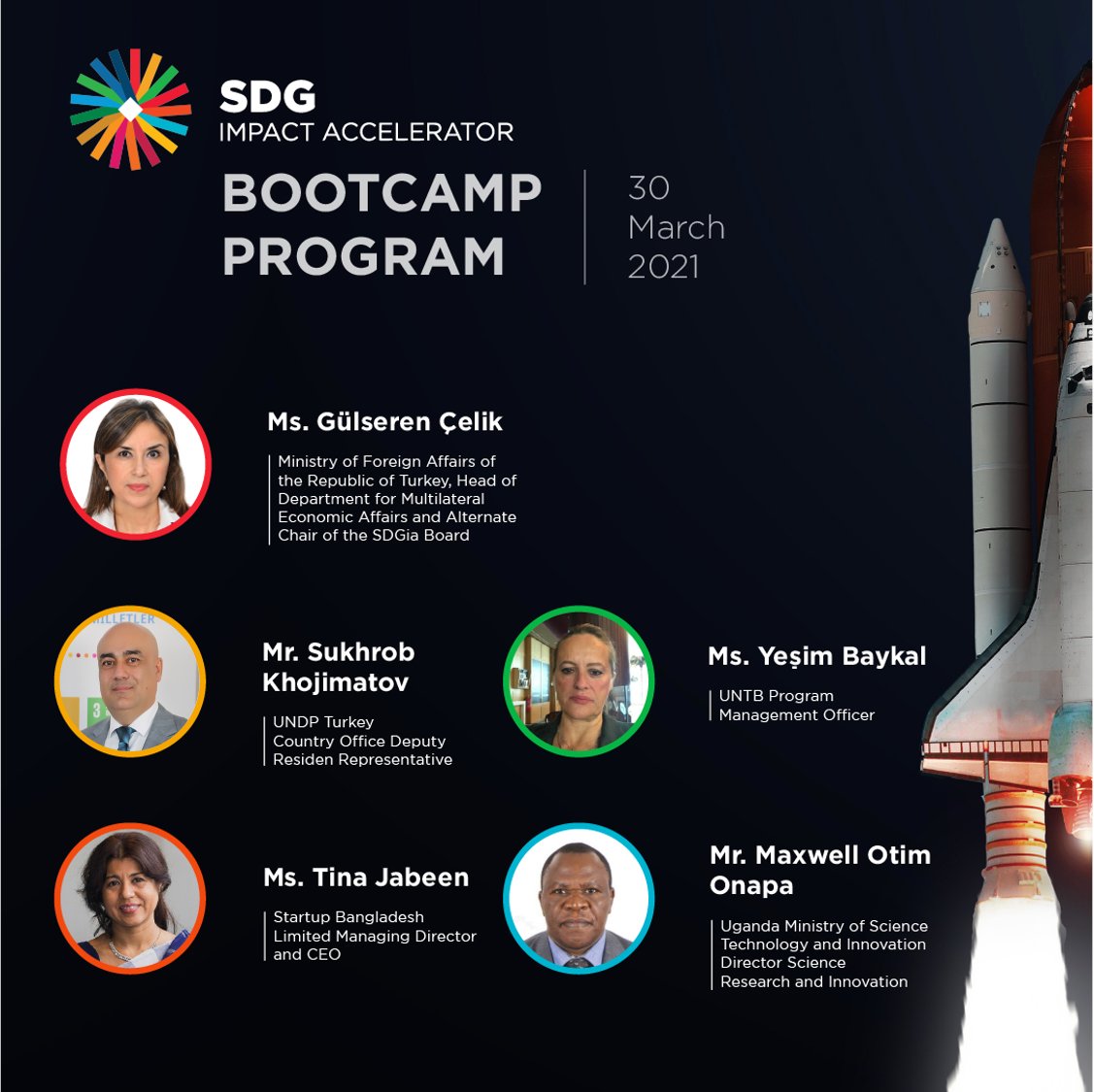 sdgiaorg's tweet photo. We kick-started our program, with attendance of our distinguished project partners to welcome the amazing #impact startups in #financialinclusion and #digitalagriculture cohorts! @MFATurkey @Undpturkiye @UNTechBank @startupbdltdvc @MoSTI_Ug @a2i_bd #impact4SDGs #impactAccelerated https://t.co/X7pZba4Su1