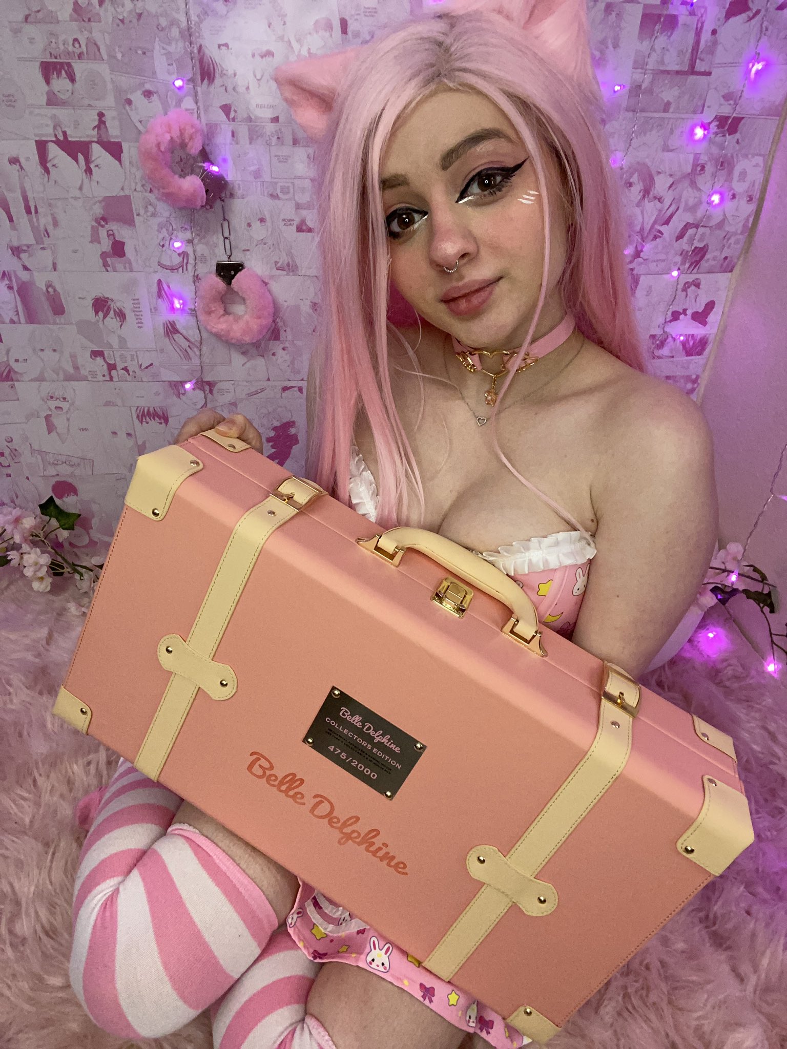 Unboxing A Belle Delphine Mystery Box WITH Belle Delphine! 