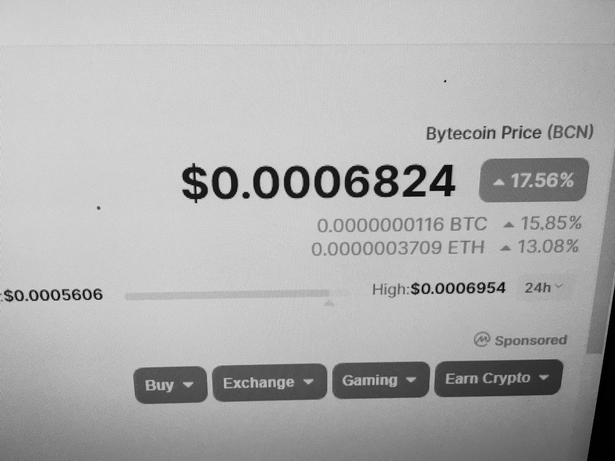 EthanGuerrer0's tweet photo. #30Mar

#Bytecoin #BCN The World's First Privacy Digital Currency

 $BCN 0,00068 $ 🚀

#Anonymous #AnonymousWorld 

#Dogecoin #Doge $Doge #Bitcoin  #Ethereum #Blockchain #cryptocurrency #litecoin #crypto #btc  #ripple  #binance  #doge  #coinbase #eth #monero 
#BytecoinAnonymous https://t.co/qDLTqBP2PC