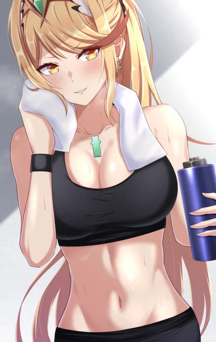 運動中なヒカリちゃん? 