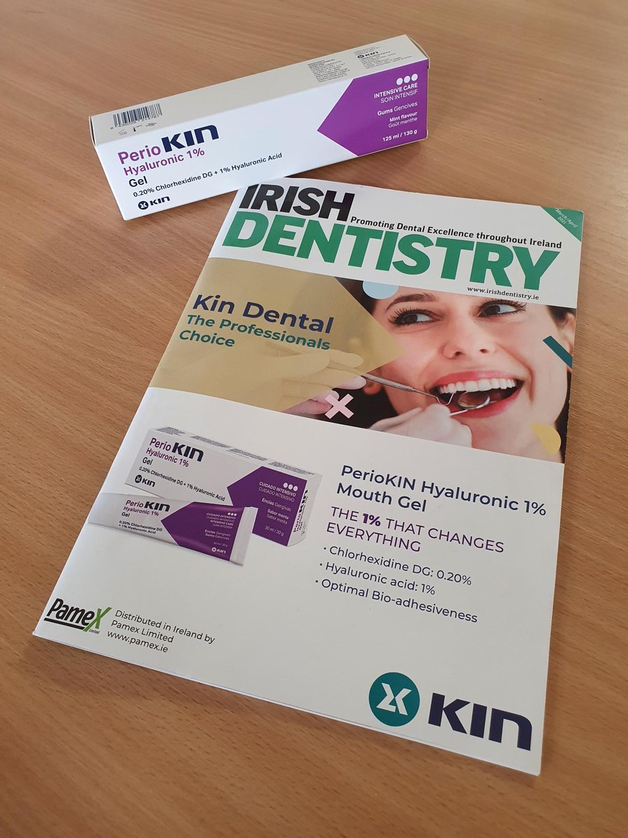 PamexIreland's tweet photo. Kin Dental taking front cover of the March/April edition of @IrishDentistry, for more information on any of our KIN products contact us at @PamexIreland https://t.co/gPur1Epznh