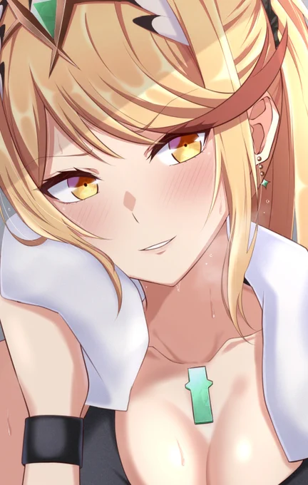 運動中なヒカリちゃん? 