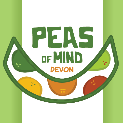PEASofMindDevon's tweet photo. My new #peasofmind logo!! Thanks @KyleLCarter for sticking with my tweaks and turns! 😅✌️🟢 https://t.co/XbYwKXgfvt