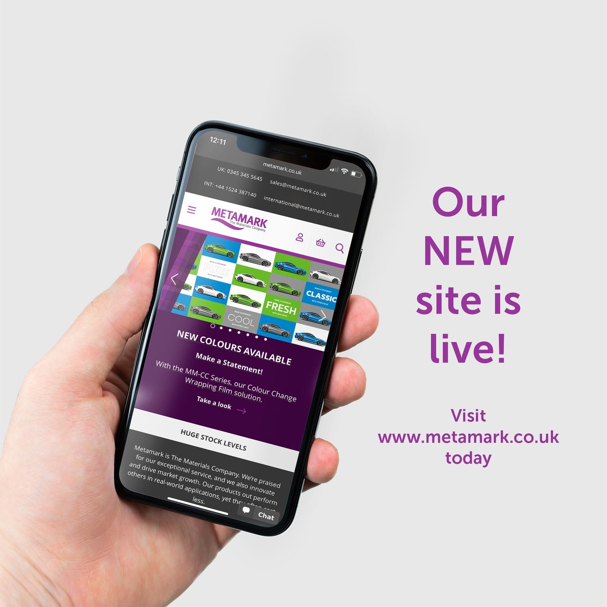 Metamarkuk's tweet photo. Have you visited our new website yet? You can also now place your orders online if you’re in the UK. Visit the site here https://t.co/cdwrHgR8VY #metamarkeverywhere #metamarkuk #newebsite #vinylmaterials #vinylwrapped #materialscompany https://t.co/WzqmLLwwtu