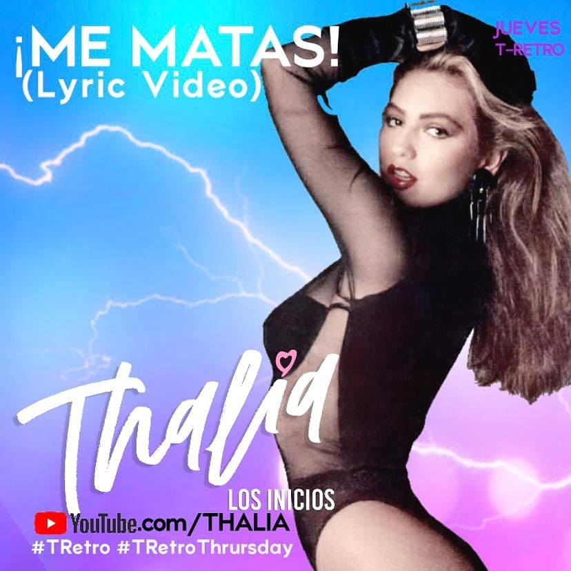 VarelaZeneyda's tweet photo. 🔥🍃🎸Recuerda que todos los Jueves son RETRO en el canal de #LaEmperatrizDeLaBelleza @thalia 🌼🌼🌼 Ahora puedes ver #MeMatas el Video Lyric en YouTube ➡️ https://t.co/S73W4pZcJX Rola de su disco #MundoDeCristal, DALE PLAY a este Súper HIT de 1992 ¡Suscríbete!
#Thalia #CTNH2I https://t.co/Yvb2Fhj0Pz