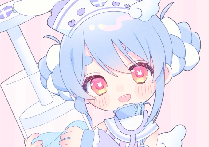 プリパラナースを着て欲しかったので描きました?
#ぺこらーと 