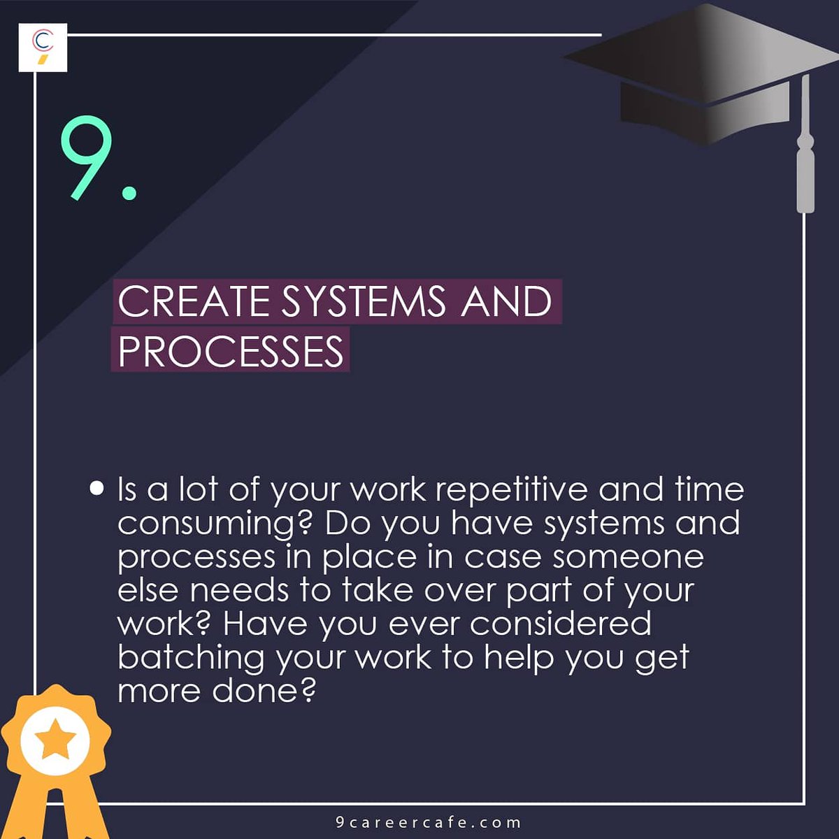 9CareerCafe's tweet photo. Here are the last 3 points on boosting your career.
Stay tuned for more and follow @9CareerCafe
#careeropportunity #careerguidance #careergoals #careeropportunities #careerplanning #careercoaching #guidance #reading #careercounselling #passionate #life #careerlife #lifestyle https://t.co/vzGr7DcqGt