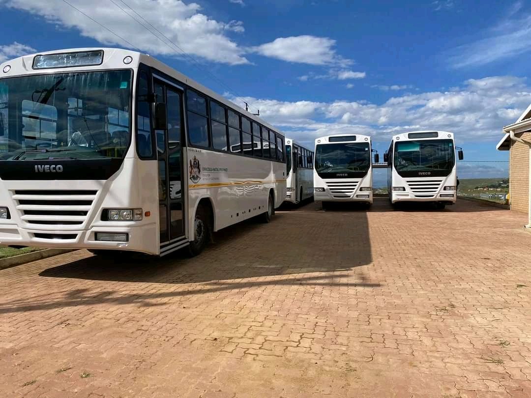 KZN Premier Sihle Zikalala &amp; MEC for Education Kwazi Mshengu opened the state of the Art Pholela Special School under Harry Gwala District today. Zikalala also handed over high tech buses which are built to suit the needs of special learners at the School...
 #GrowingKZNTogether