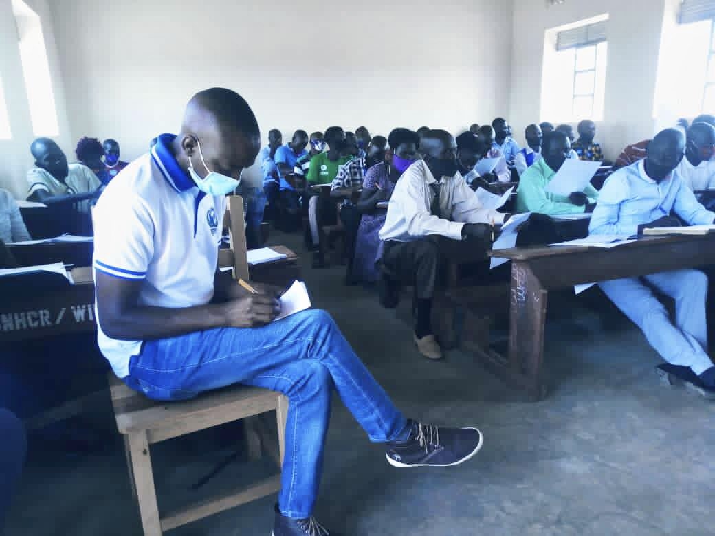 WeAreCohere_Org's tweet photo. Trainings underway to strengthen the skills of teachers so they can support students with #CerebralPalsy and #Autism in #Imvepi refugee settlement, #Uganda.The session is part of the All in, All Learning! programme funded by #ComicRelief and #UKAID. https://t.co/Q1bRojIPWg https://t.co/P0XVUR3iXt