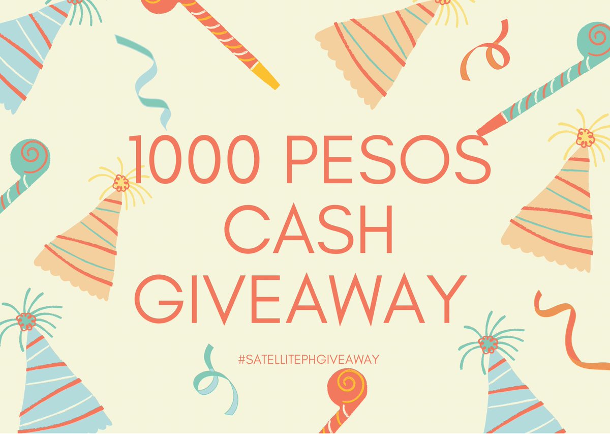 satellite_ph's tweet photo. #satellitePHGiveaways
(20th monthsary of satelliteph GA)

Prize: 
1000 pesos cash (through GCASH) 💯

Rules:
-Follow us
-Like &amp; RT this post
-Tag 3 mutuals

Ends: in 48 hours

Goodluck! https://t.co/x7Vx7LOmkU