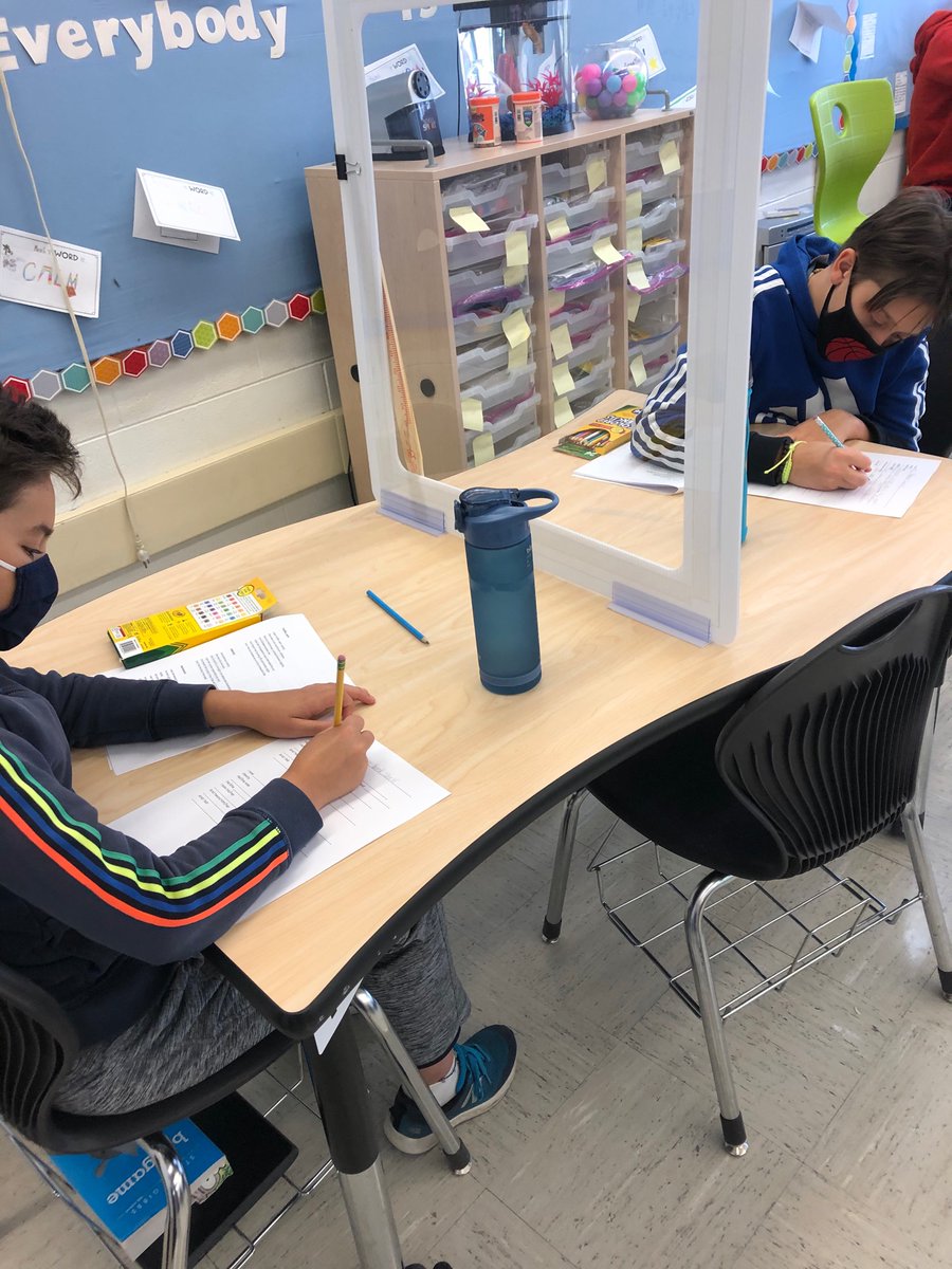 Poets at Work! Exploring and writing personification poems today. So impressed with these writers #wal109 #engage109