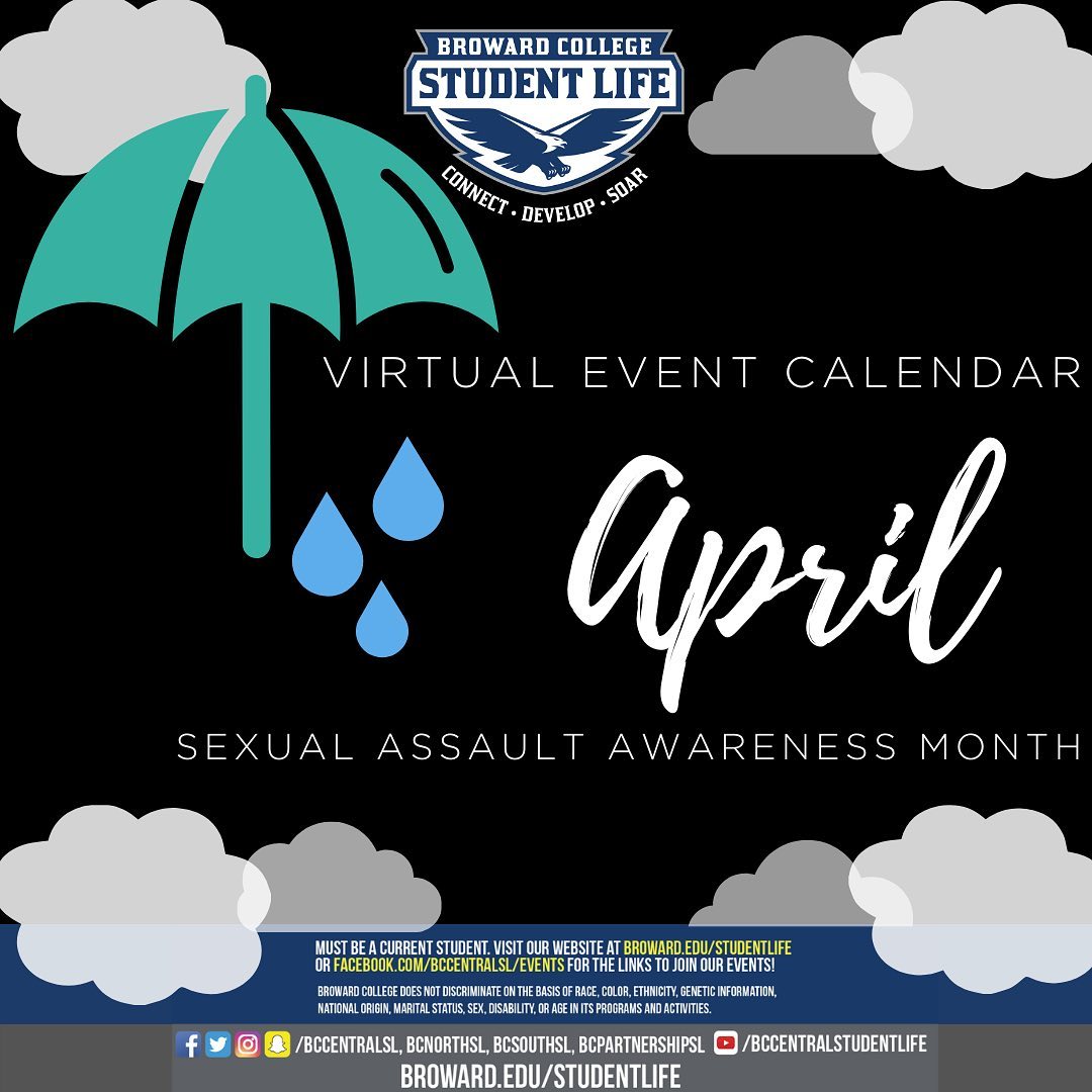 SeahawkReady's tweet image. This Month of April is Sexual Assault Awareness Month. Join #BrowardCollege in spreading awareness!

Link: instagram.com/p/CM6ZTI9l0xi/…
