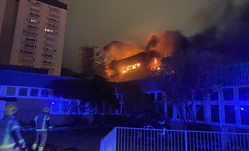 duo_christian's tweet photo. @UniteGibraltar would like to highlight the hard work carried out by our members at Governor's Meadow Lower Primary school, who are working tirelessly for our children to be able to return to school following the devastating fire 
#Everyjobmatters @BirkettGillian @Annagibraltar https://t.co/bbmlmcbb7D