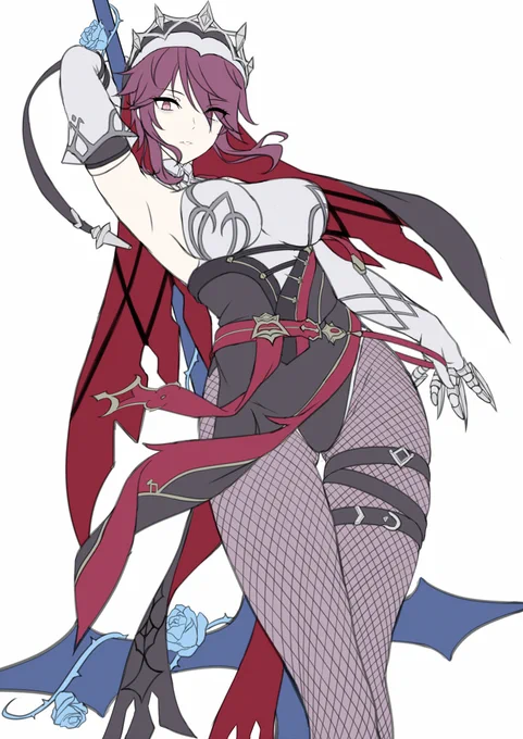 原神の貴重なセンシティブ枠
ロサリア姉さん描いてく 