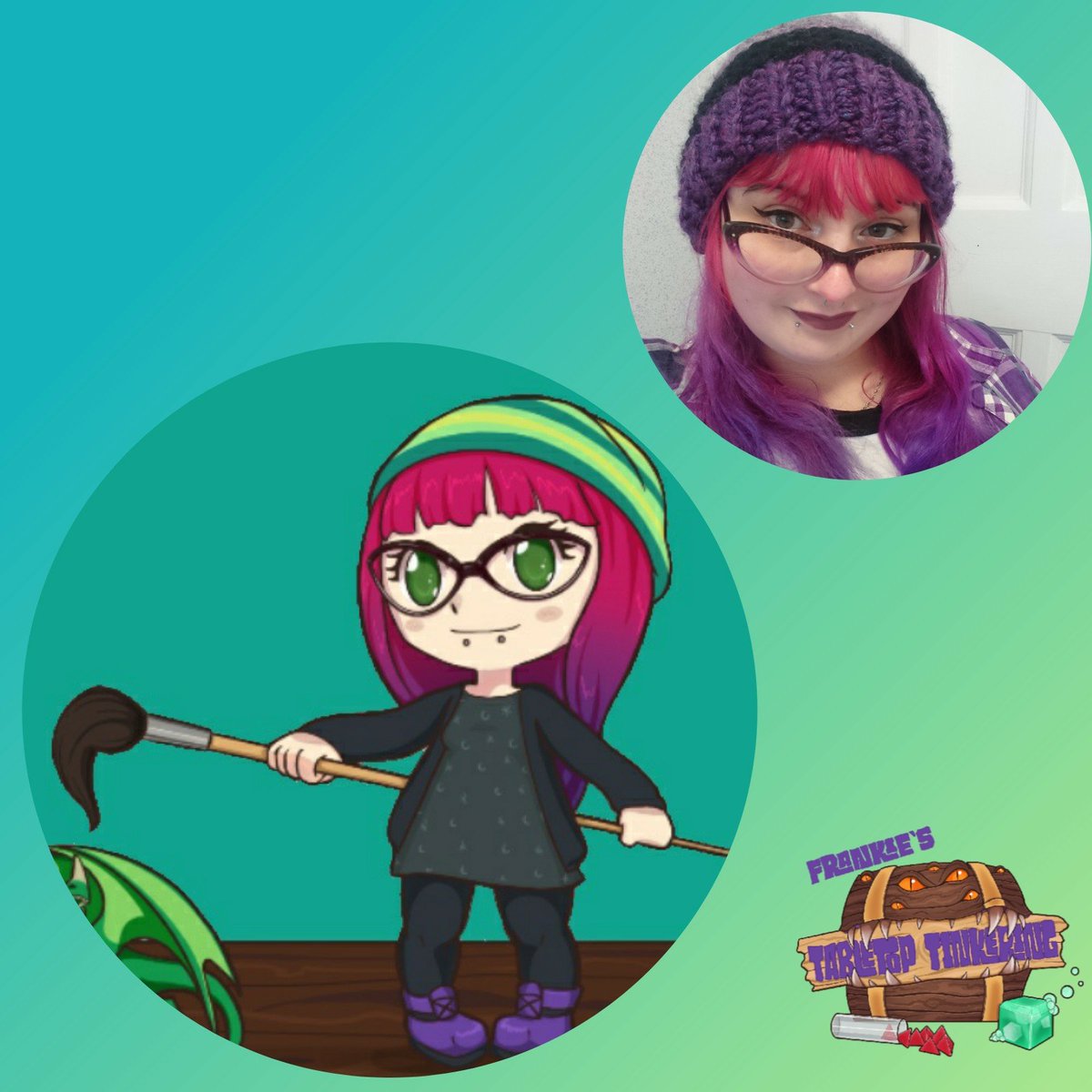 ChaosGrublet's tweet photo. Hello #VisibleWomen and all my #nonbinarycreator friends. I'm Frankie (she/her). I've been putting paint on tiny figures for over a decade and also run a #ttprg themed Etsy shop!
https://t.co/DA6A2x2Jls
#etsy #DnD #tabletop #roleplay #dice #handmade #supportsmallbusiness https://t.co/ouiju27L0Z
