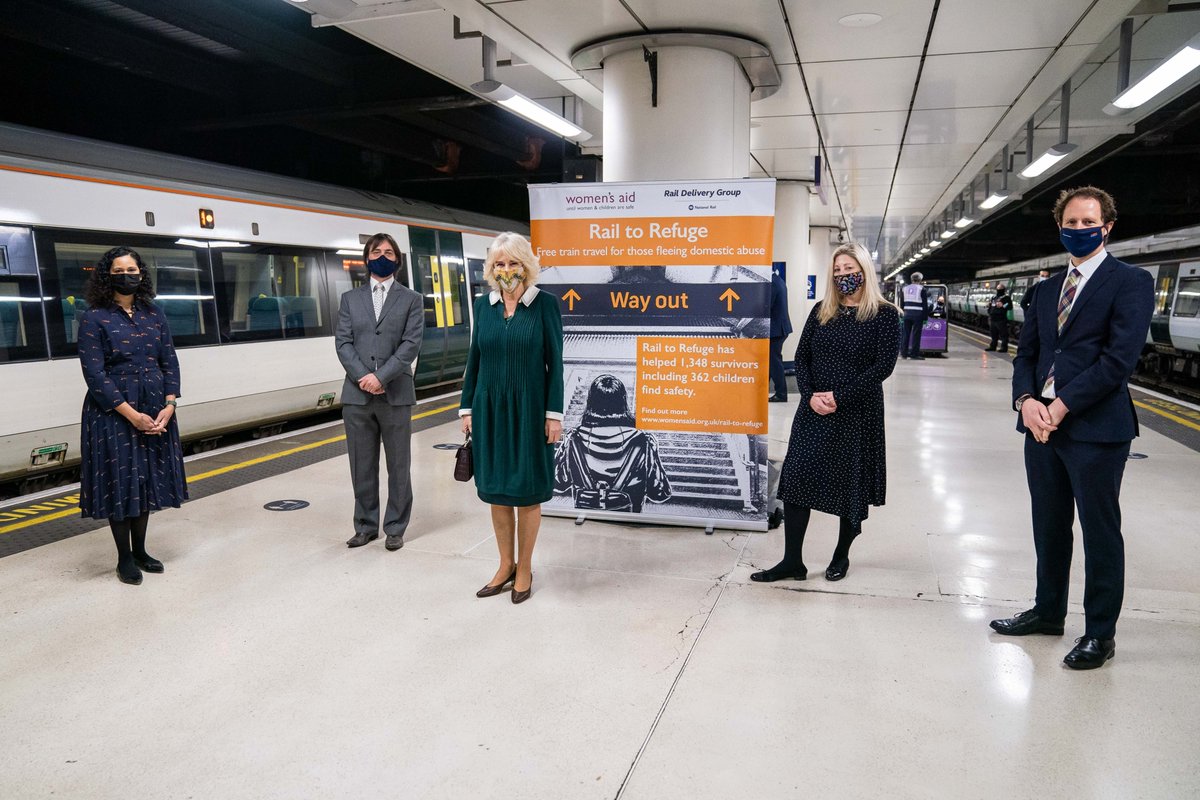 The Rail to Refuge scheme was introduced by all train operators during the first lockdown and figures show that four survivors a day, on average, have used the lifesaving scheme so far. 

Find out more about #RailToRefuge ⬇️
womensaid.org.uk/rail-to-refuge