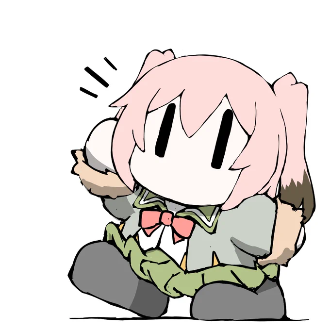 艦これラクガキ、まめ艦くなしり^^ 