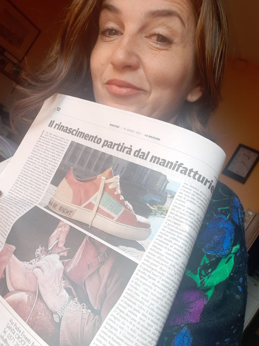 irenestorti1's tweet photo. Buongiorno . Oggi su @lanazione una intera pagina promossa da #Consorziotoscanamanifatture a favore della Scuola Calzaturiera da poco istituita al #Checchi @comunefucecchio . Con #labparlamento .
@ChiodiDonatella @francescamusac2
@NetGiorgio
@ https://t.co/hHwOLZS7TT