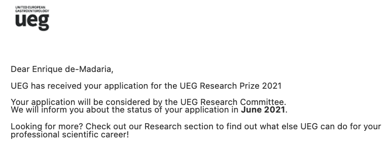 DeMadaria's tweet photo. @my_ueg I just applied to @my_ueg #UEGResearch Prize! I don't think I am good enough but it would give our group the opportunity to develop the #GALADRIELtrial, the effect of Lactated Ringer Solution on outcomes of acute pancreatitis, a researcher-driven UEG multicenter double-blind RCT https://t.co/vS7jzN8rf8