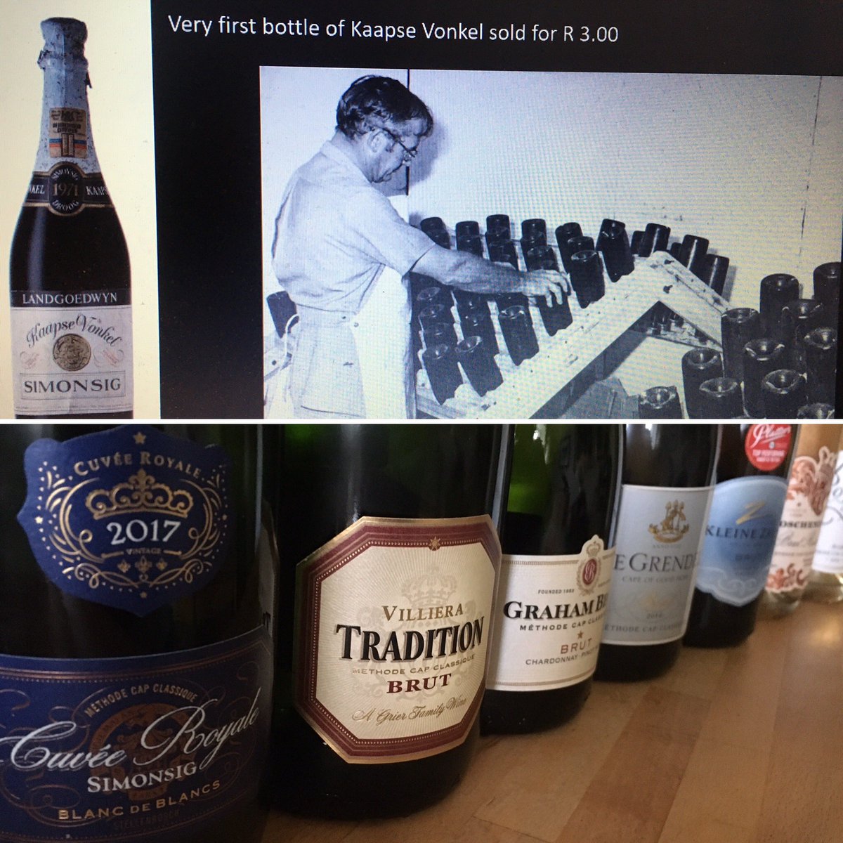 Celebrating 50 years of #CapClassiqueSA - with <a href="/SimonsigWines/">Simonsig Wine Estate</a> sharing their sparkling history...
#drinksouthafricanwine