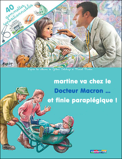 MathieuGarnier_'s tweet photo. "Viens voir, viens voir le Docteur Manu non n'ait pas peur !"
#CollectionMartine #Manulepidemiologiste
Joue la comme Emmanuel Macron https://t.co/kF1ygt9wDj