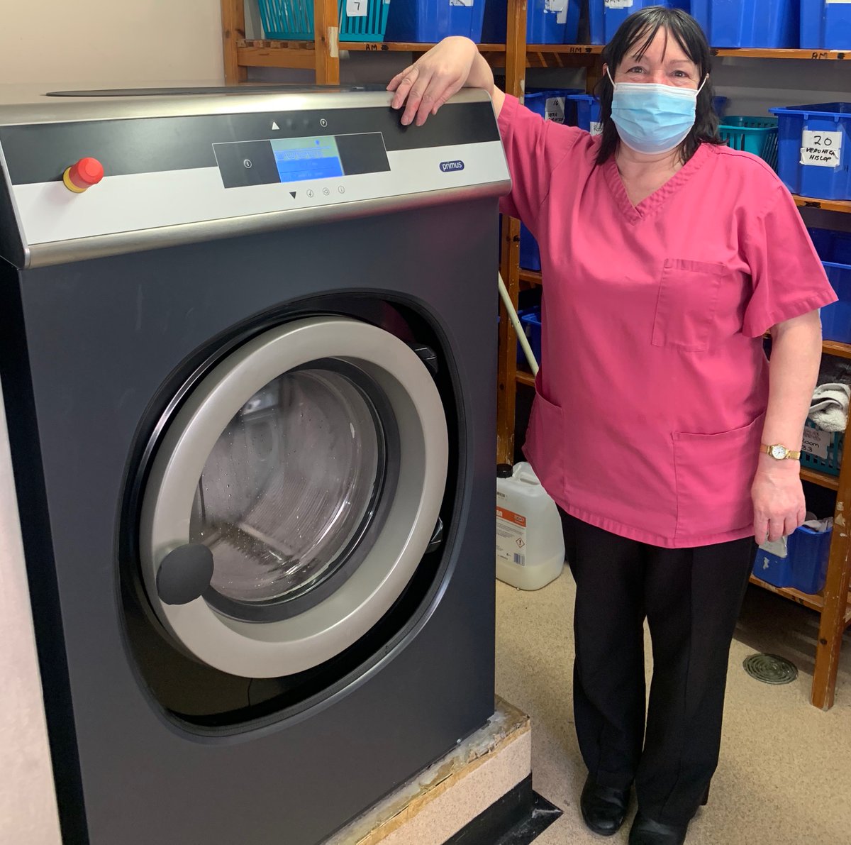 Our Installation team have been to Newcastle this morning and installed a New Primus FX105 for a very happy customer 

#Primus #Washer