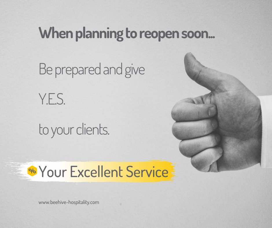 BH_Hospitality's tweet photo. It is time to plan your reopening. 
Be inspired for the new challenge.
Be ready to use help. 
Be prepared for your restart. 
🐝  🐝  🐝
Contact to discuss the process. 

#reopening #reopeningsoon  #hotels  #hoteliers #jumpstart #profits #outsource #BPO #business #hospitality https://t.co/tBqxeWenB2