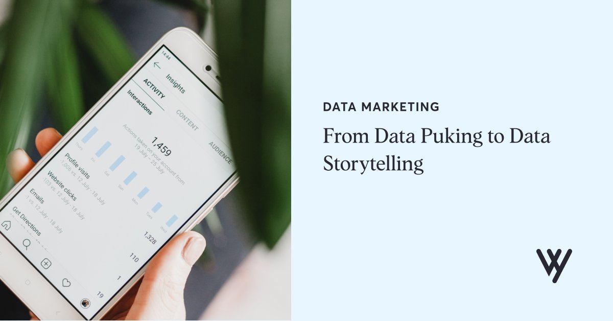 Wizaly_France's tweet photo. From Data Puking to Data Storytelling : 4 techniques simples pour sélectionner les données qui permettront d’apporter le plus de recommandations actionnables pour votre entreprise 👉 https://t.co/cwc6AbJbak
#youneeddatadrivenattribution #attributionmarketing #datapucking https://t.co/HK5Wu7DyKn