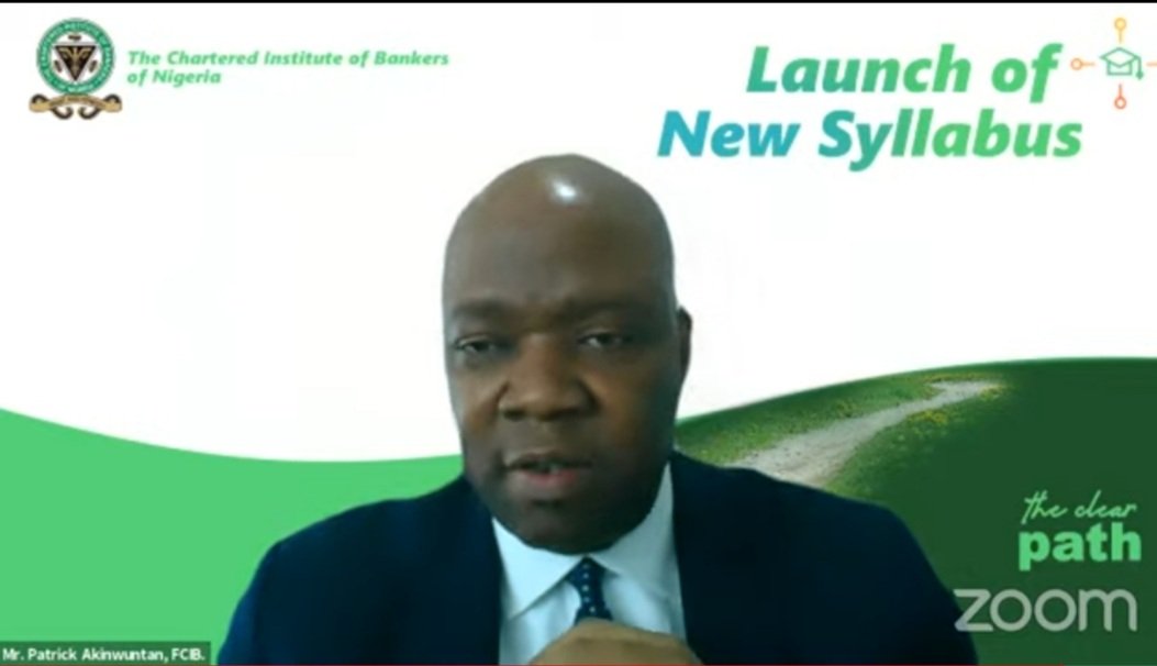 cibnigeria's tweet photo. @PAkinwuntan , MD/CEO, @ecobank_nigeria  has commended the President @cibnigeria for leading this bold and dynamic learning Syllabi 
#CIBNCares 
#CIBNNSL https://t.co/W3KbxU7geS