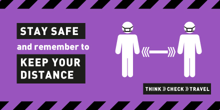 TravelSYorks's tweet photo. Stay safe when travelling by wearing a face covering (unless you're exempt), keeping your distance and washing or sanitising your hands before and after every journey: https://t.co/6zL37ERsUA #ThinkCheckTravel https://t.co/rIsib4Vve4