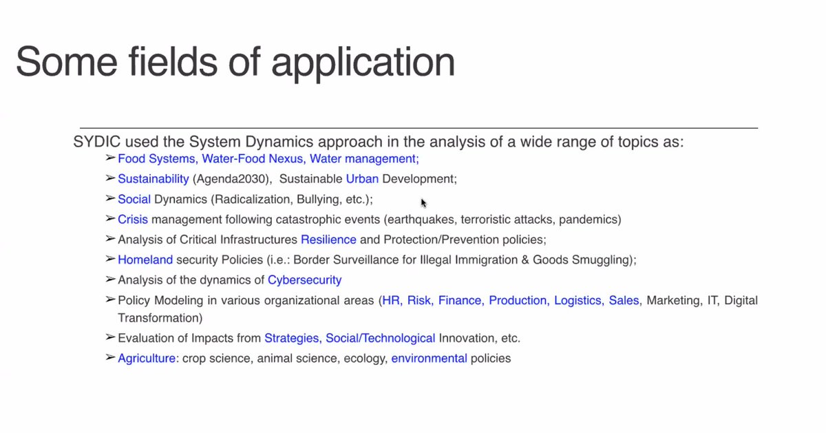 systemdynamics_'s tweet photo. Alberto Atzori shares that our Italian Chapter (@SYDIC_ITALIA) engages with more than 500 #systemdynamicists on diverse topics.  They provide book translations, educational opportunities, and chances to connect with others nearby.  Learn more: https://t.co/cQb8UkSze1 https://t.co/86xUQ2EAXG
