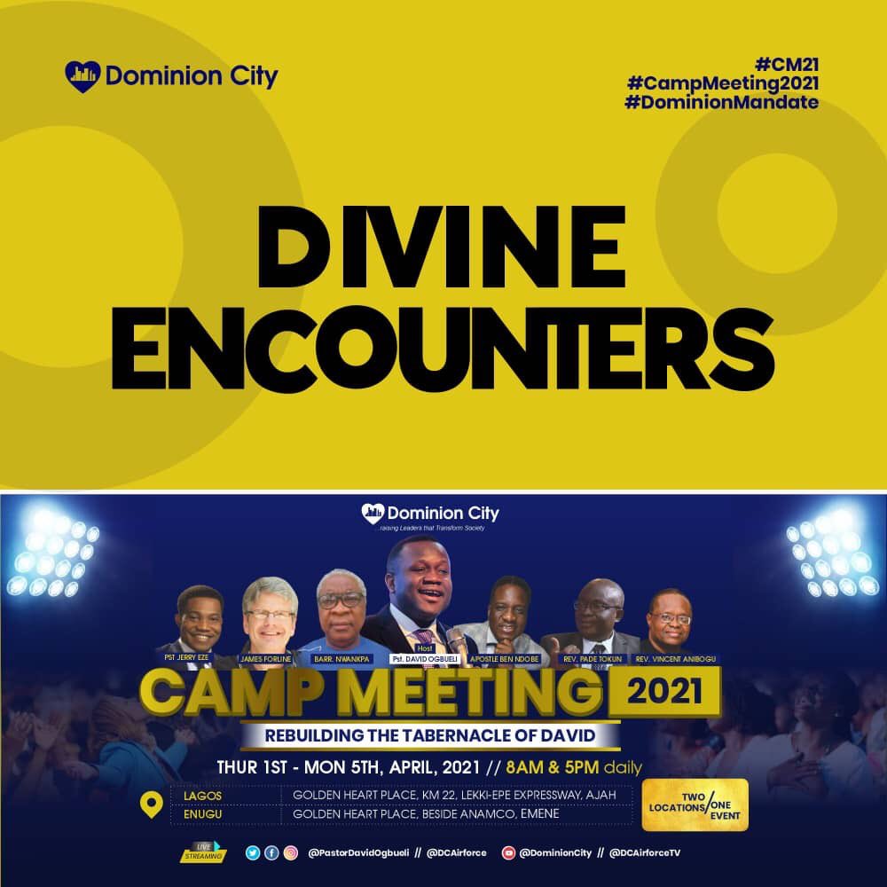Camp Meeting 2021 starts in two days. Plan to be there. 

#CampMeeting2021