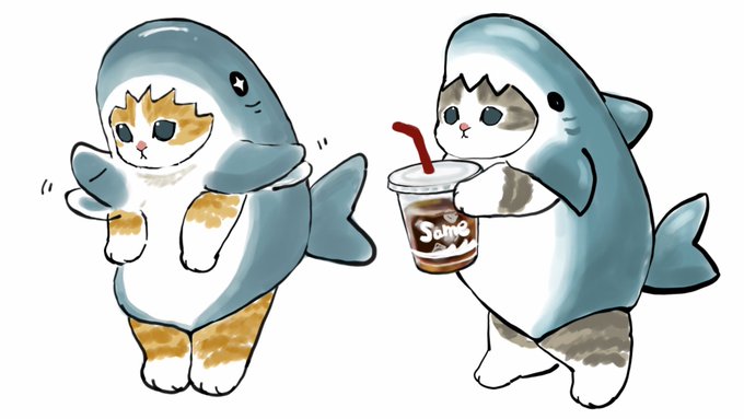 「black eyes shark costume」 illustration images(Latest)