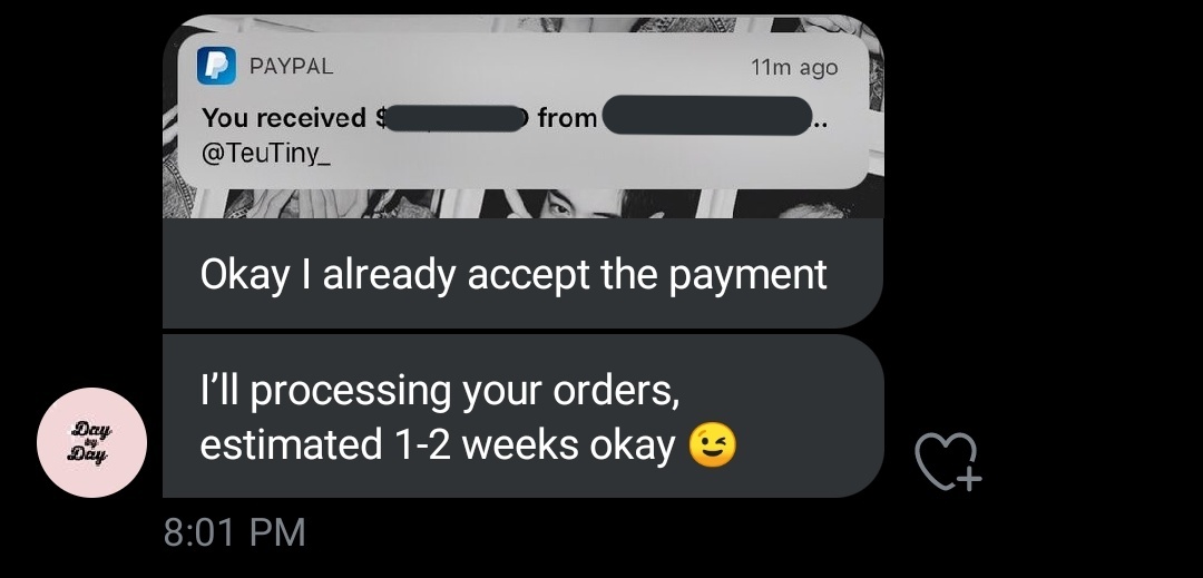 TeuTiny_'s tweet photo. #teutinyupdate
already placed order. so for now, we wait ^^ will update once the parcel already shipped out >< https://t.co/96Wuij9hNX