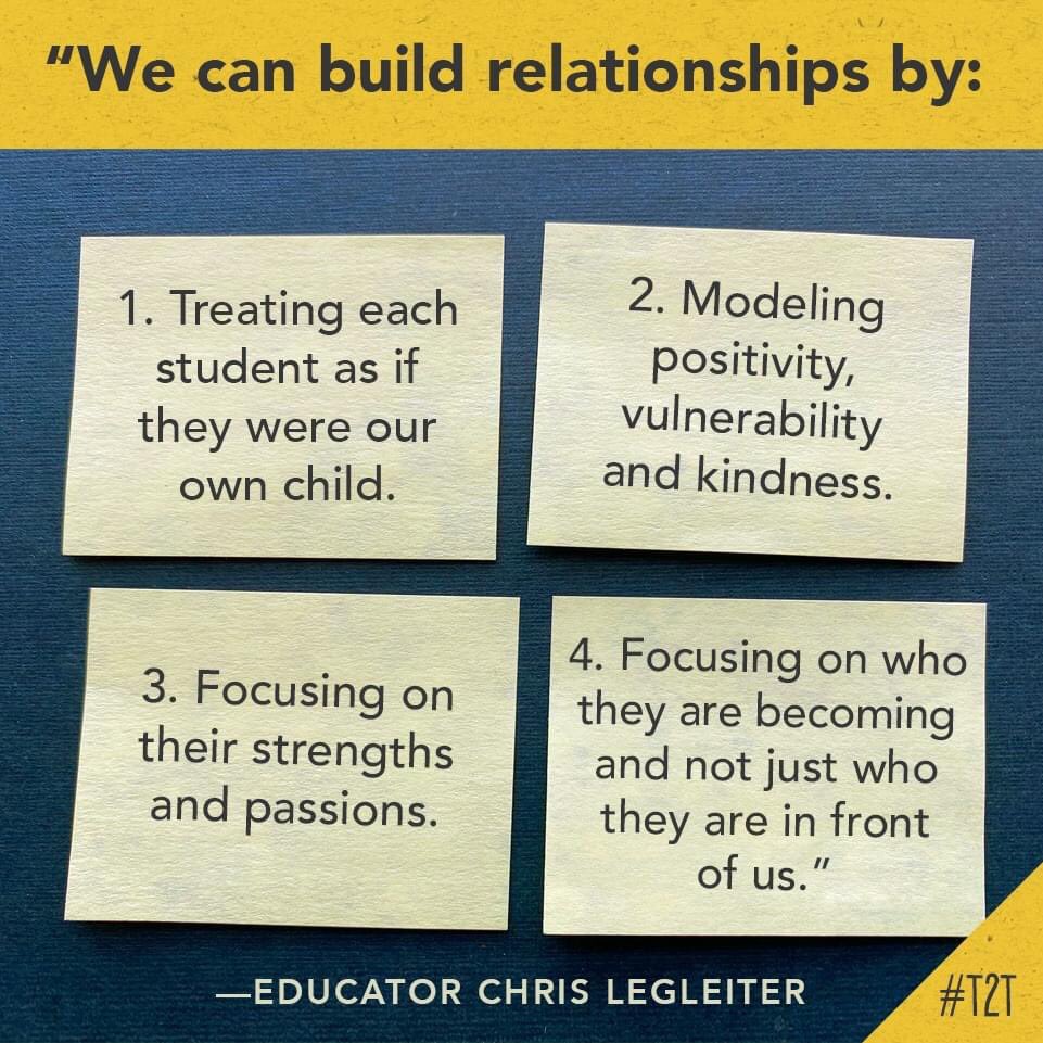 Our #extraordinary staff <a href="/DVUSD/">Deer Valley Unified School District</a> build positive relationships with students daily! 💙 #kindness